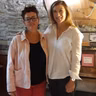 Avec Elsa Baudry de la Boussole à Altkirch