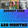 120 Months - August 1988 - The Sparks, Hoodoo Gurus, Psychedelic Furs