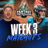Fantasy Football - Week 3 Matchups + Packers in Peril, Wheel of Shame! - Podcast for 9/25