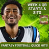 BREAKOUT: Bryce Young and Carolina Panthers DESTROY Fantasy Expectations in Week 4 Quarterback Guide