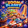 🎢🚀 Zoom Planet: The Rocket Roller Coaster Adventure! 🎢🚀