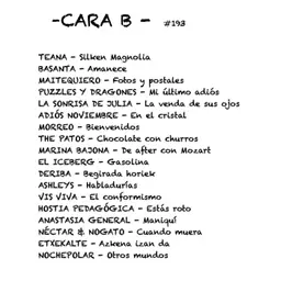 Cara B - 193