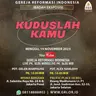 KUDUSLAH KAMU - 1 PETRUS 1:13-16