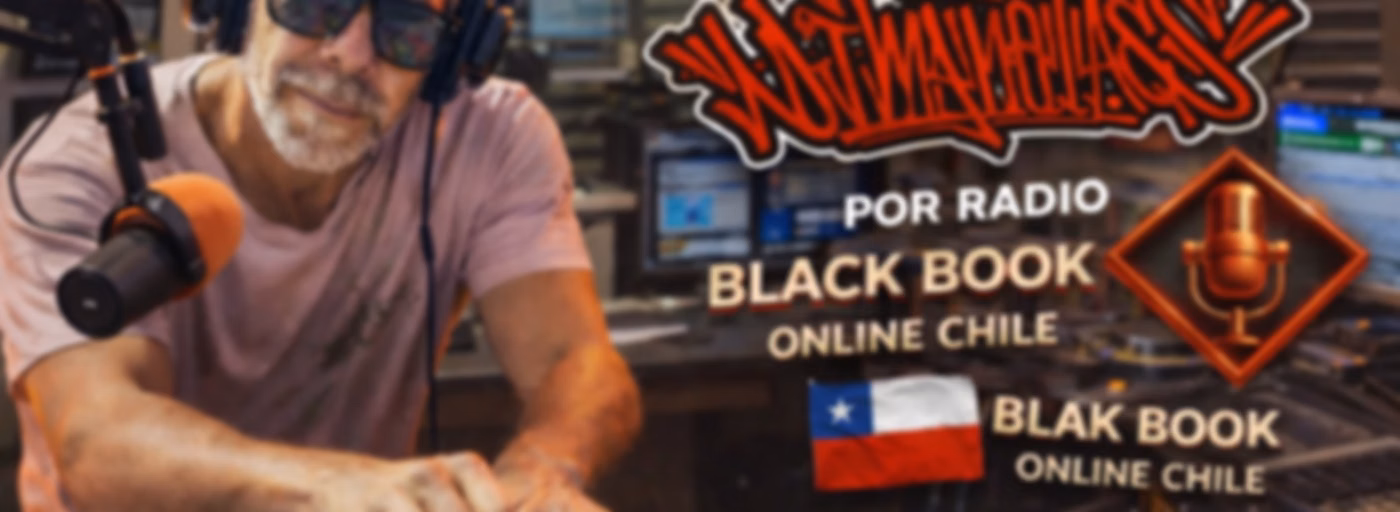 Aquí puedes volver a escuchar todas las sesiones que hemos transmitido en vivo por Black Book Radio Online