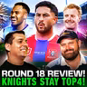 BRONCOS GO DOWN AGAIN! Knights Top 4 & Jenkins LEADING Try Scorer! R18 Review