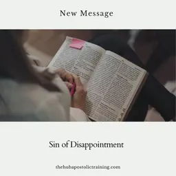 The Sin Of Disappointment