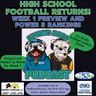 Sports Dogs Podcast: HS Football Week 1 Preview