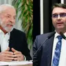 Genial/Quaest: Lula tem 44% das intenções de voto em eventual 2° turno, contra 39% de Flávio Bolsonaro