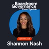 Shannon Nash: Boards, AI Agents, and Human Judgment