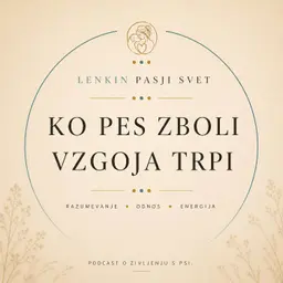 Ko pes zboli vzgoja trpi.