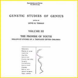 Genetic Studies of Genius, Volume III: The Promise Of Youth by Lewis Terman (1877 - 1956)
