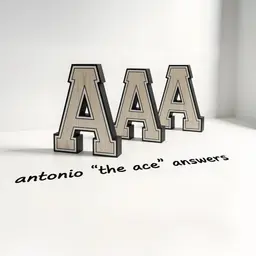 Antonio "The Ace" Answers (Mental Health, Wellness, and the Human Condition)