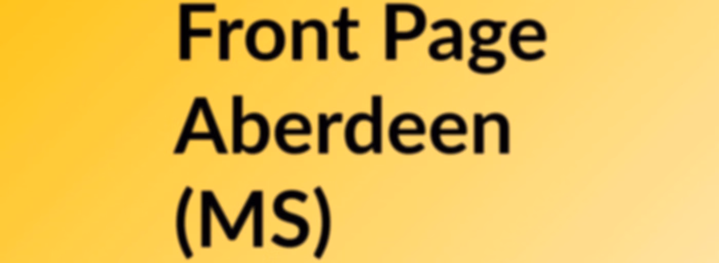 Front Page Aberdeen (MS)