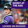 Colorado Rockies catcher Hunter Goodman and the National League Shut Out In The All-Star Game