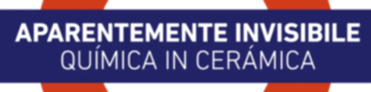 Aparentemente invisible. La química en la cerámica.