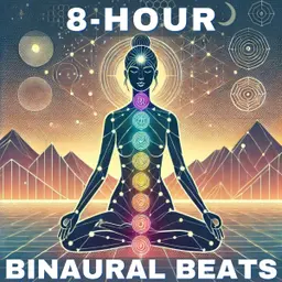🔭 8 Hours of Sleep Music for Stargazing | Peaceful Meditation Music, 8 Hz Theta Waves, & Night Nature Sounds for Deep REM Sleep 💤