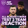 LIVE REACTION: All Blacks & Boks 2nd test teams | What changes in Cape Town?
