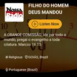 WEB RÁDIO FILHO DO HOMEM DEUS MANDOU