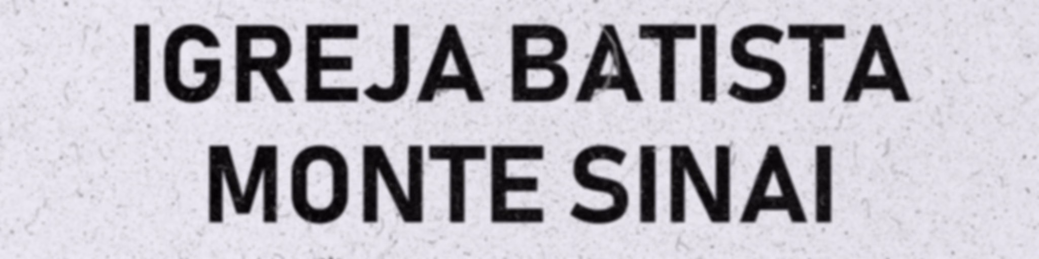 Igreja Batista Monte Sinai