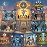 A Mortal Kombat Style Tournament For Movie Action Legends