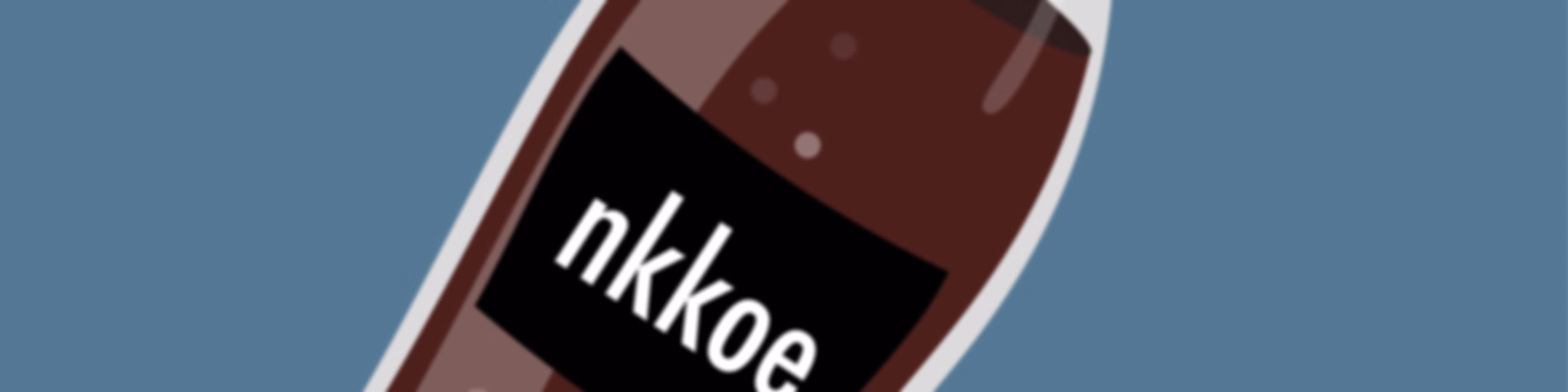 'ne kleine kola ohne eis