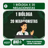 237 - 1 bióloga x 20 negacionistas