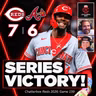 Game 159 - Reds 7, Braves 6 (Reds Win Series!)
