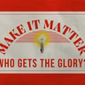 Who Deserves The Glory?