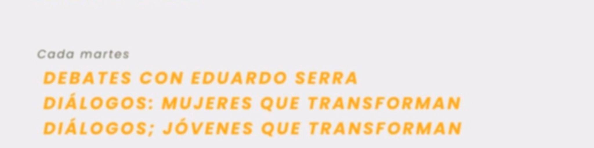 Los Debates de Transforma España