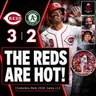 Game 113 - Reds 3, A's 2 (Reds Stay Hot, Hunter Greene on IL....AGAIN)