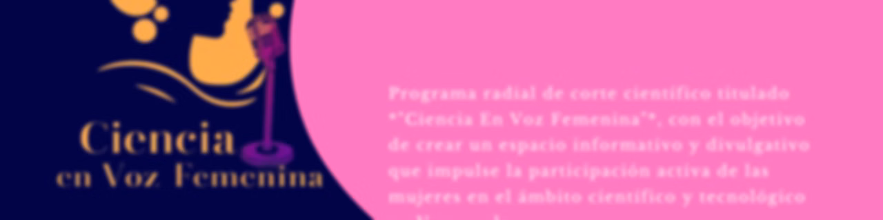 Ciencia en voz femenina
