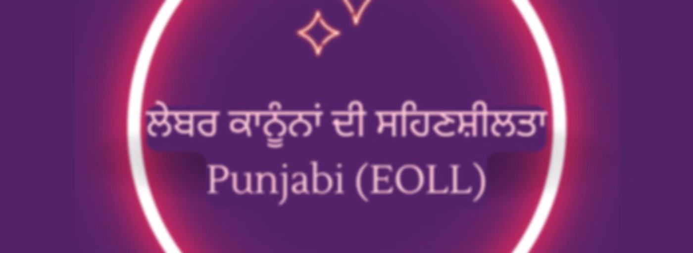 ਕਿਰਤ ਕਾਨੂੰਨਾਂ ਦੀ ਸਹਿਣਸ਼ੀਲਤਾ - Punjabi (EOLL)