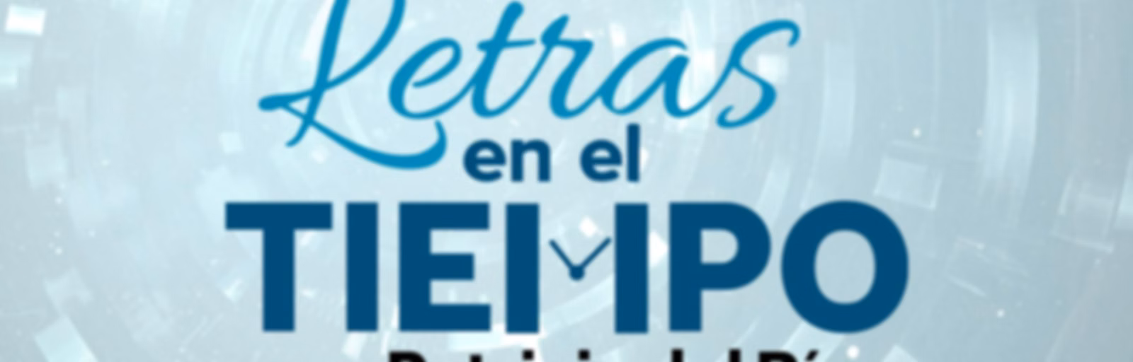 Letras en el tiempo