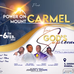 POWER ON MOUNT CARMEL 2022