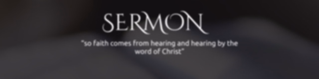 Sermons and Special Programs.
