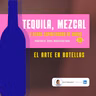 Botellas y arte en mezcal y tequila.