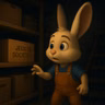 Petit Lapin a peur du noir