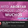 El mito de aborto para tener un futuro como humanidad