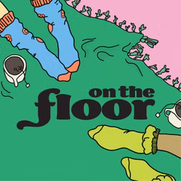 on the floor