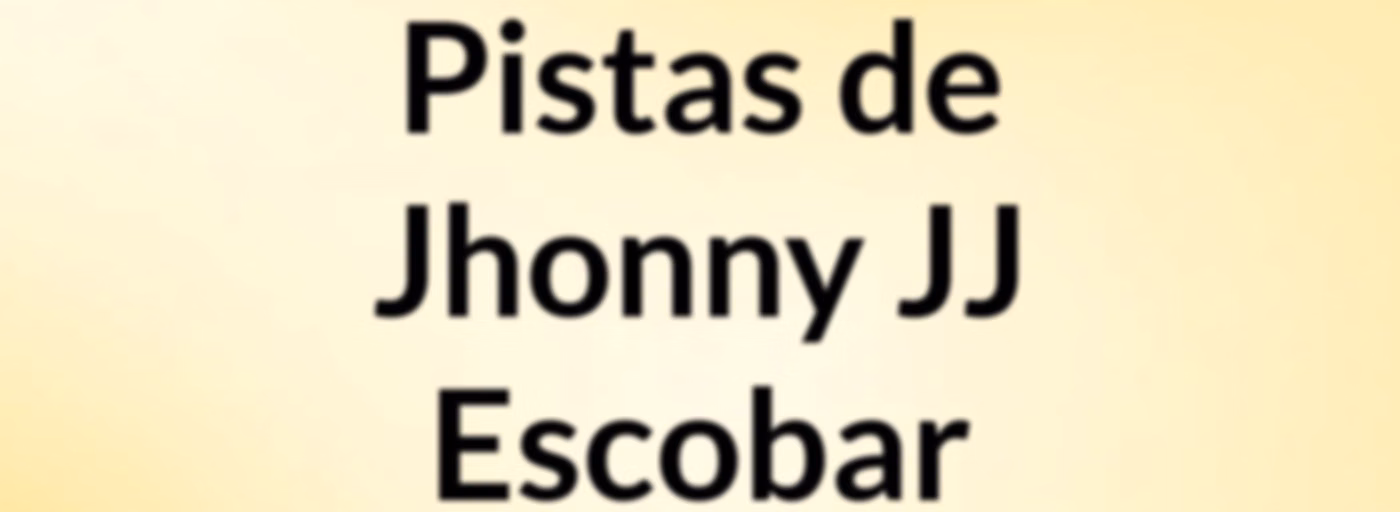Pistas de Jhonny JJ Escobar