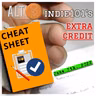 INDIE101's Extra Credit Cheat Sheet for June 5th, 2022