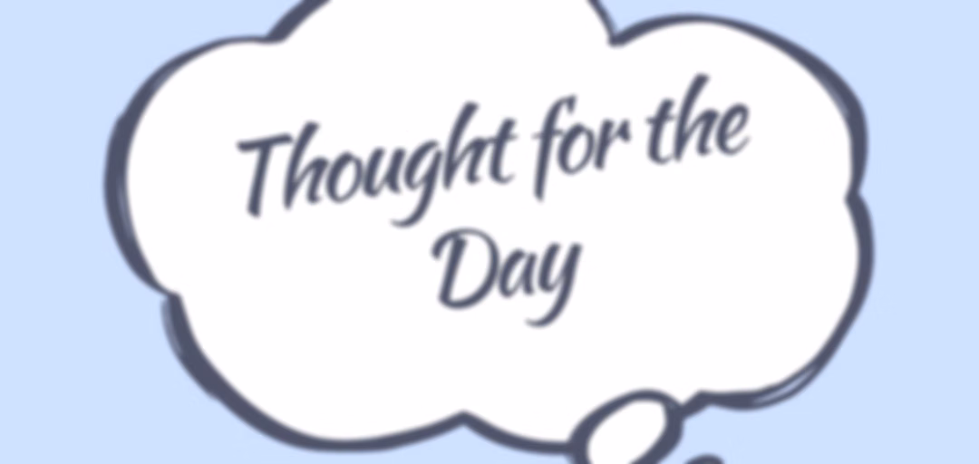 Thought for the Day