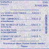 LA VENUS ELECTRIQUE - THE CRIMINALS - THE WORLD OF LOVE - AUTOFICTION - L'OBJET DU DELIT