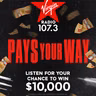 Virgin Radio Pays Your Way Winner