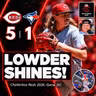 Game 161 - Reds 5, Blue Jays 1 (Rhett Lowder SHINES in Toronto!)