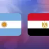 Argentine - Egypte