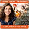 Über Angst, Mut & Freiheit - Andrea Erhard im #justfuckindoit Live-Studio-Interview Folge #65