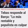 Sigue la Guerra Entre Tebas y el Barça