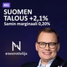 Onko käänne tässä? Suomen talous kasvaa taas | Lasse Corin, Aktia | Neuvottelija 401