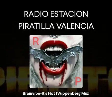 (RE.MEM.BER 90 y 2000)  RADIO ESTACION PIRATILLA VALENCIA JOSE A.M.A
